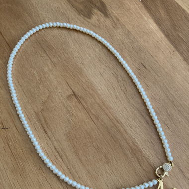 Letter M necklace 