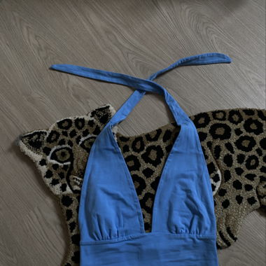 Blue summer top