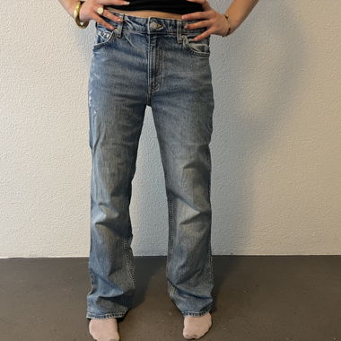 Jeans lavati blu