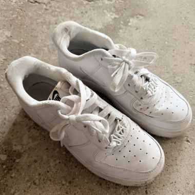 Baskets Nike Air Force 1 blanches