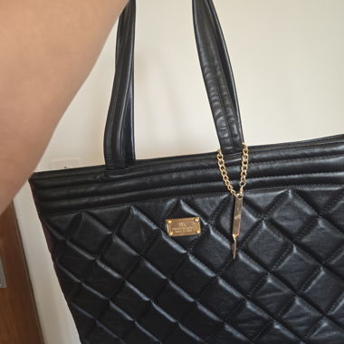 Sara Burglar black shopper bag