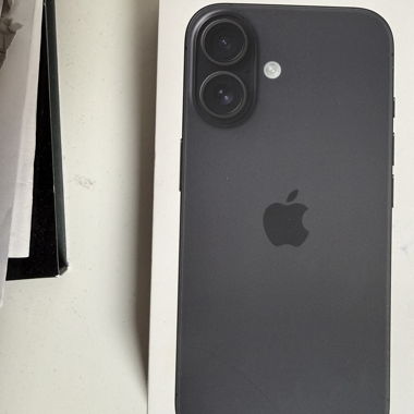 iPhone 16 schwarz 256 GB NEU SIM und eSIM
