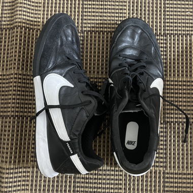 Sneakers Nike in pelle nera