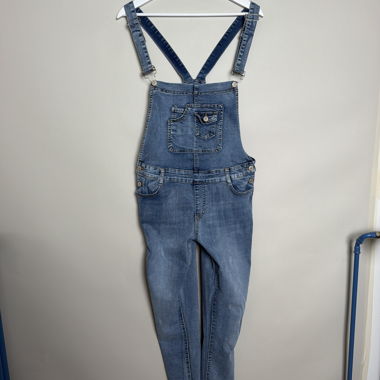 Salopette in denim taglia XXL