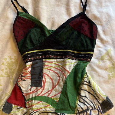 Patterned Cami Top