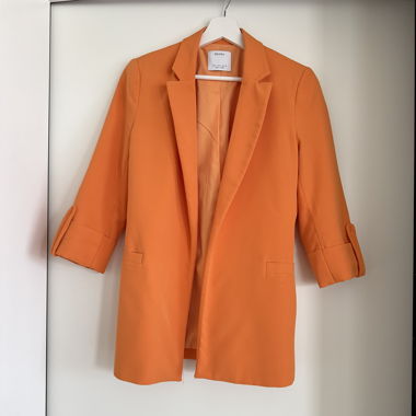 Orange Bershka Blazer