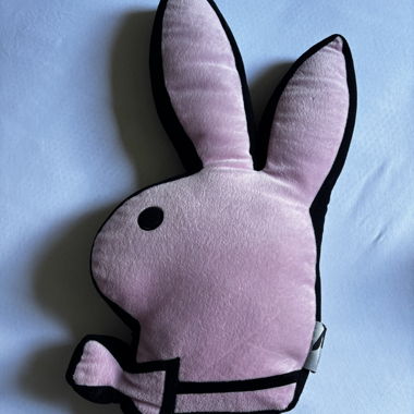 Grande cuscino Playboy rosa y2k