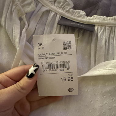 Weisse Bluse 