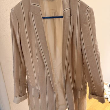 Giacca Blazer a Righe