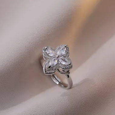 Silver Ring Glitter
