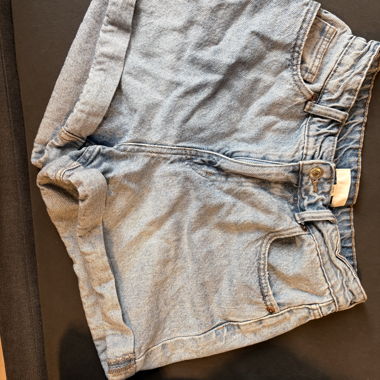 Light Blue Denim Shorts