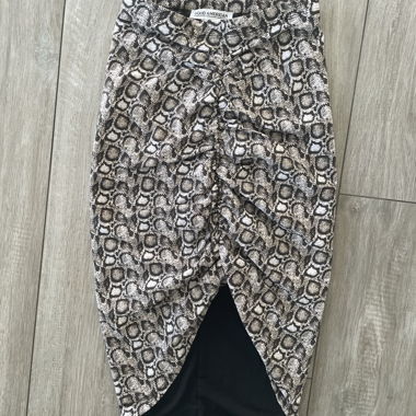 Good American Python Bodycon Skirt