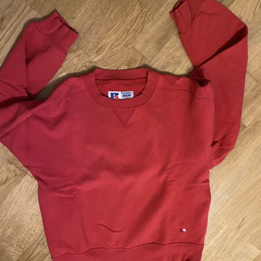 RUSSELL ATHLETIC felpa rossa M