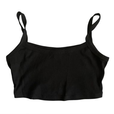 black crop top