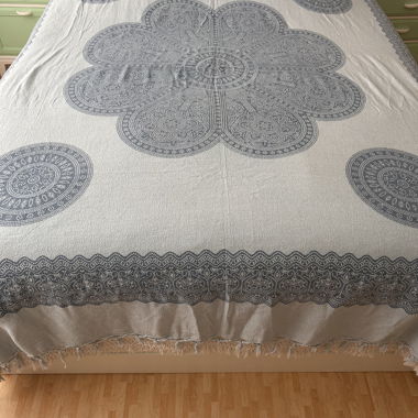 Plaid, Tagesdecke, Mandala, Picknickdecke