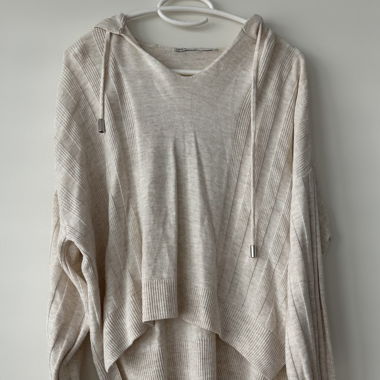 Hoodie en maille