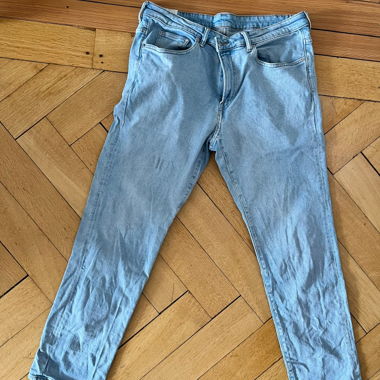 Jeans Straight Azzurro Chiaro