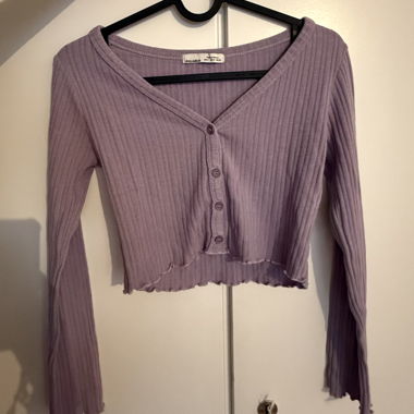 Ribbed crop vest/jumper Pull&Bear