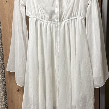 Blusa bianca fluida
