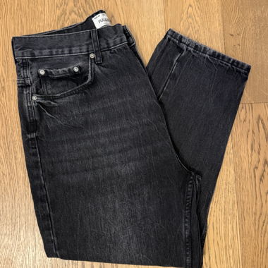 Jeans nero slavato