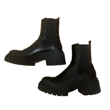 black boots