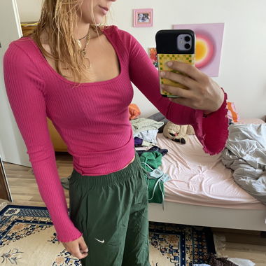 Pinkes Longsleeve 