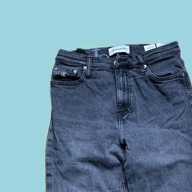 Jeanshose Calvin Klein, Straightleg, Highwaist