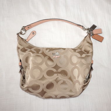 Coach Monogram Shoulder Bag