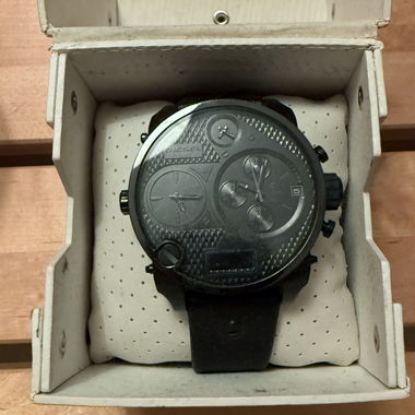 Diesel Armbanduhr Schwarz