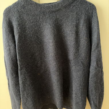 Blue Knit Sweater