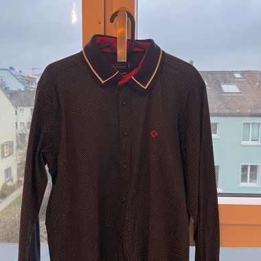 Navy blue shirt