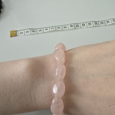 Rosenquarz Armband