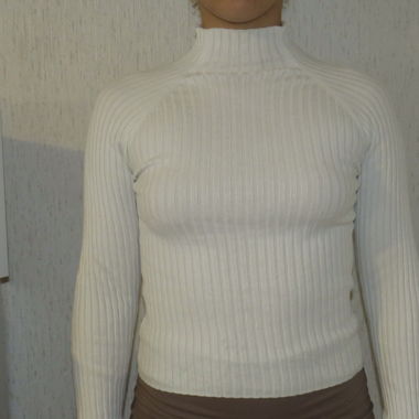 Pull blanc