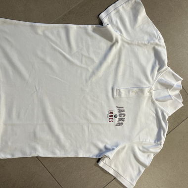 Polo blanc Jack & Jones