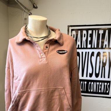 collared sweatshirt 