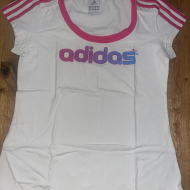 Weisses Adidas Shirt 