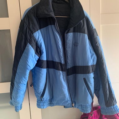 Giacca invernale blu-nera