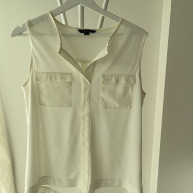 Cortefiel Cream Blouse