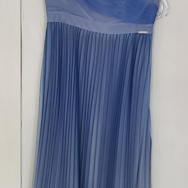 Blaues Plisseekleid Guess