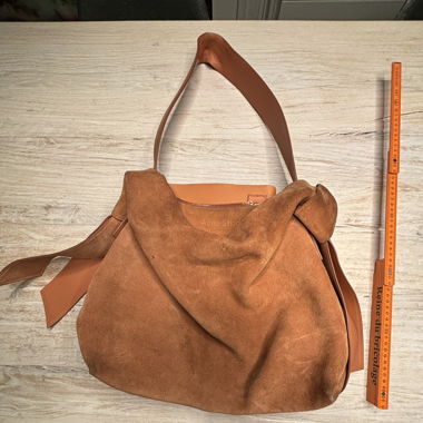 Acne Studios Wildledertasche