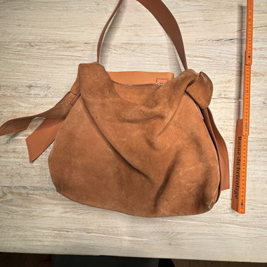 Acne Studios Wildledertasche