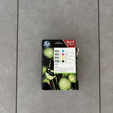 HP Color Cartridges 951XL/950XL, 4-pack