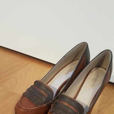 Pumps aus Leder