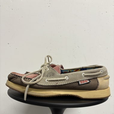 Zoonautic Segelschuhe Gr. 38 Loafer Leder braun