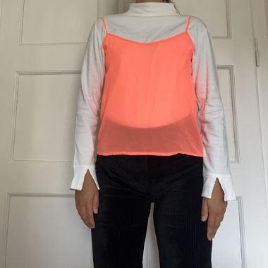 🍊neon oranges transparentes top🍊