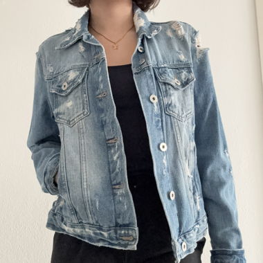 ripped Jeans jacket