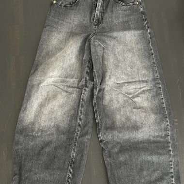Jeans baggy délavés