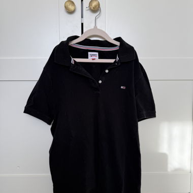 Polo Tommy Jeans noir S