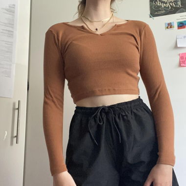Asos Cropped Longsleeve
