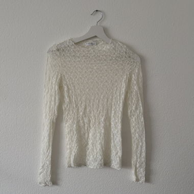Lace sweater